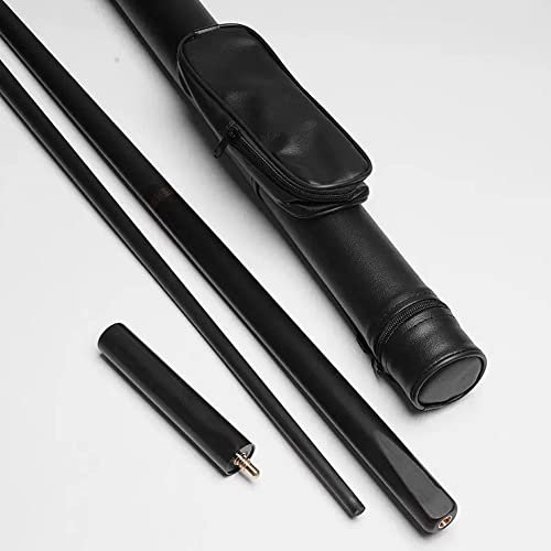 BBAUER Billard Queue Set Snooker cue Snooker Billard Queue Pool cue Billardqueue Kleiner Kopf schwarz 8 Queue im chinesischen Stil mit acht Kugeln Kohlefaser(Color:1,Size:)