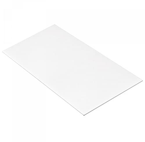Acrylplatte, Acrylplatten, farbig, nicht transparent, 30,5 x 15,2 cm, Weiß for Glas, Heimwerken, Malerei, Kunsthandwerk