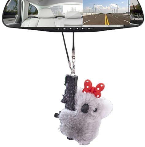 Ornements Mignons pour Voiture,Ornement de Voiture Mignon | Pendentif intérieur de Voiture Suspendu Koala,Ornement intérieur de Voiture, Accessoires de Voiture en Peluche pour Hommes