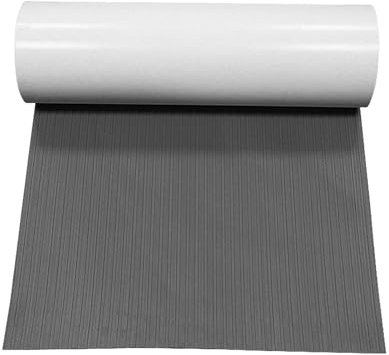 Foam Boat Flooring - Foam Boat Decking, Trimmable Boat Flooring | -Adhesive Boat Deck mats with Anti-Slip Technology, Anti-Fatigue Deck Mats for Surfboards Motorboats Yachts, 47.24x11.81 Inches