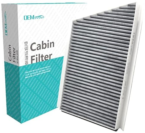 OEMASSIVE Innenraumfilter für MERCEDES-BENZ C-KLASSE W203 S202, Aktivkohle | Kabinenluftfilter Ersatz 2038300918 CUK3461 für CLK C209 A209 2002-2010