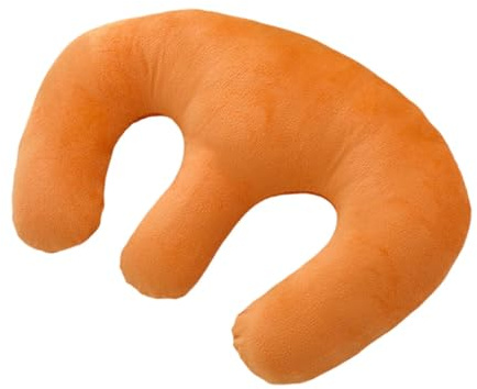 MagiDeal Cuscino per il seno per lettino da massaggio, morbido cuscino per il seno per dormire, Giallo