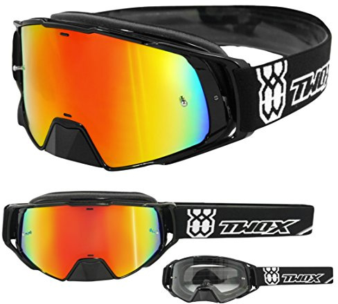 TWO-X Cross-Brille - Motocross-Brille - Motorrad-Brille - Enduro & Downhill - Schutz-Brille - Modell Rocket