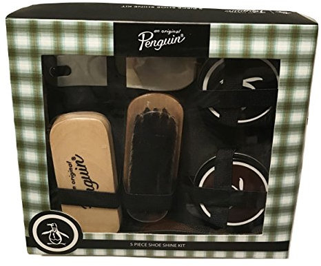 Penguin By Munsingwear 5 Piece Shoe Shine Kit