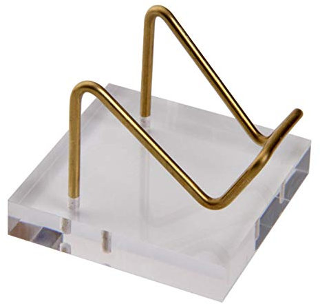 Klarer Buchständer Aus Acryl Schrägsteller Prospekthalter Prospektständer Buchaufsteller Transparent Tischaufsteller