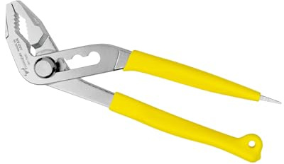 Tsunoda WP-150D Mini Tongue and Goove Joint Pliers with Screwdriver, 5.9 inches (150 mm)