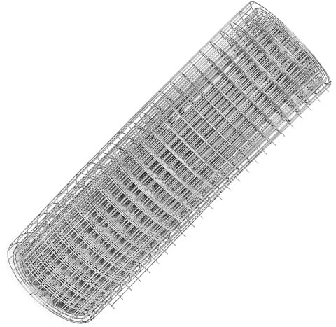 CAUSSO Drahtgitter, Edelstahl Maschendraht, Drahtgeflecht, Metallgitter, Geschweißtes Drahtgeflecht, Maschendraht Rolle, für Heimwerker und Heimdekoration Gartenzaun (Size : 1.5x12m)