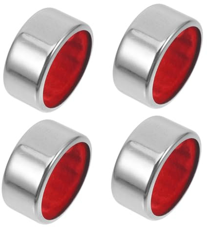 TOPBATHY 4pcs Wine Bottle Drip Ring Kitchen Accessory Drip Collar for Wine Charms