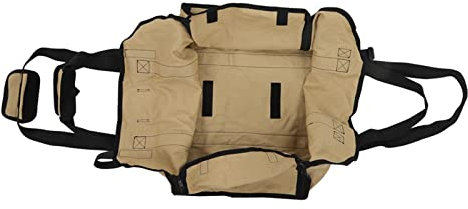LOCADENCE Kamin Tragetasche, Große Kapazität, Oxford Stoff Holzträger Halter, Tragbare, Freistehende Tragetasche für Kamine, Grillabende, Outdoor Aktivitäten