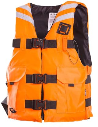 Life Jacket Adult Portable Snorkel Lifes Jacket, Inflatable Snorkel Diving Swimming Scuba Jacket, Buoyancy Vest for Kayaking, Boating, Diving, Water Sports Safety with Whistle, Adjustable
