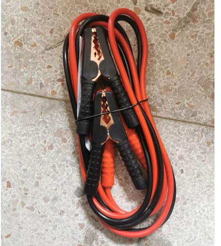 Cavo di Booster Pesante con Manico Isolato, Estendere il Filo di Rame, Morsetto con Forte per Auto, Furgoni, Camion (2,5 metri/8,20 piedi 1000 A)
