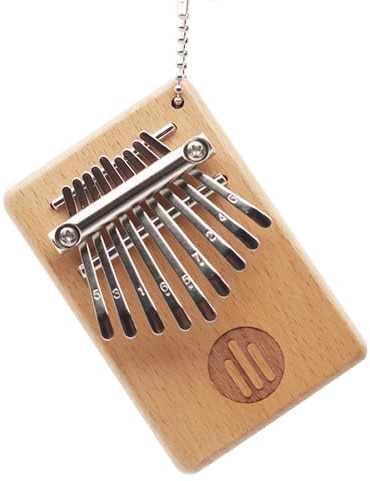 Wooden 9-Key Tiny Finger Piano 9-Key Tiny Kalimba Music Instrument Musical Student Adult Beginner Enthusiasts Beginner Thumb Piano