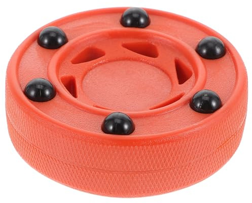 BATHVEVE Disco de Hockey sobre Patines Profesional y Nylon Duradero Entrenamiento Roller Hockey Puck para Callejero Superficie Lisa y Alta Resistencia para Mejorar Habilidades y Preciso