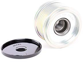 HELLA 9XU 358 038-041 Alternator Freewheel Clutch - Thread Size: M16x1,5 - Number of grooves: 6 - with cap