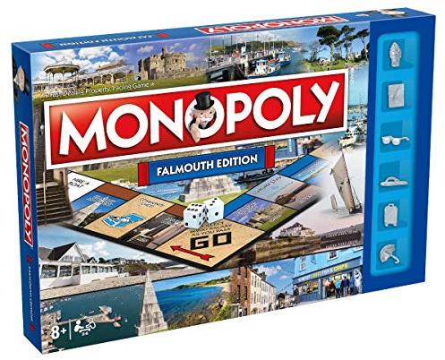 Winning Moves Monopoly Board Game, Falmouth, One Size