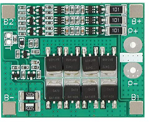 Placa de protección de batería de litio 3S 12V 40A Placa PCB BMS con carga de equilibrio Adopte un IC inteligente de gestión de células de litio para una carga rápida y segura