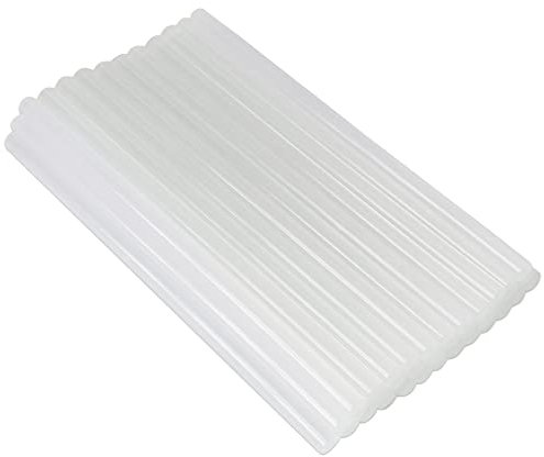 FZGUSYAF Barras de Pegamento Caliente 7x150mm Adhesivo Transparente para Pistola de Pegamento Termofusible de 7mm - 36 Piezas