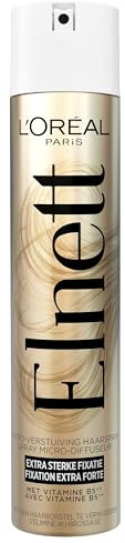 L'Oréal Paris – L'Oréal Paris Elnett Satin Extra stark hårspray för fixering – 300 ml