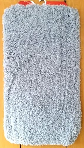Meusch Badteppich Ted Stahlblau 55x 85 cm