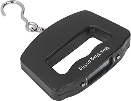 50 Kg Digitale Hängegepäckwaage, Digitale Hängewaage, 50 Kg Hängegepäckwaage, LCD-Display, Gepäckgewichtswaage