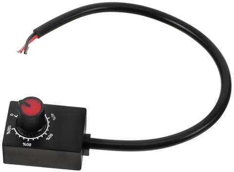 Gadpiparty 10v Knob Led Dimming Mini Controller for Light Control Home Office and Indoor Settings Compatible Dimmable Led Drivers