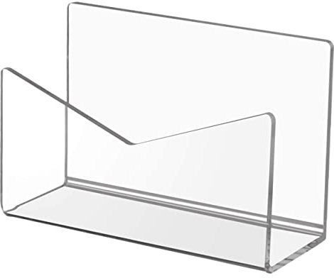 Gadpiparty Acryl-Post-Organizer Für Schreibtisch Klar Und Robust Zum Aufbewahren Von Dokumenten Büchern Und Zeitschriften Leicht Und Praktisch Für Zuhause Und Büro