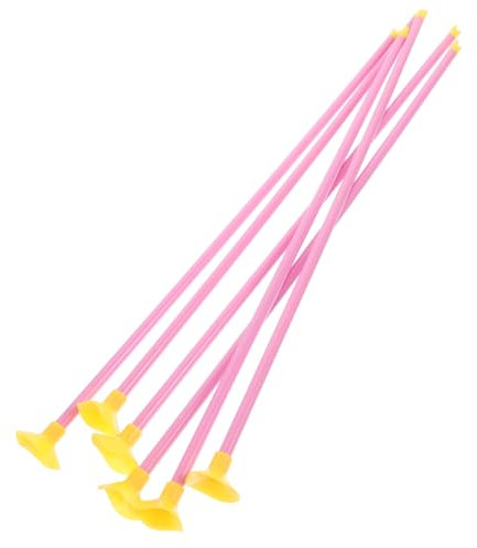 CLISPEED 6stücke Saugpfeile Für Kinderbogen Ersatzpfeile Mit Starkem Saugnapf Kunststoffpfeile Für Übungsspiele Drinnen Und Draußen Leuchtend Für Jungen Und Mädchen