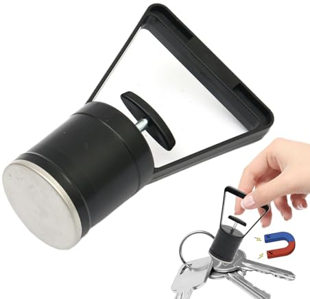 Pinza magnetica - Raccoglitore magnetico per viti magnetiche, artiglio metallico flessibile per chiodi | Bastone di recupero ergonomico per uso industriale, costruzione, meccanico automobilistico
