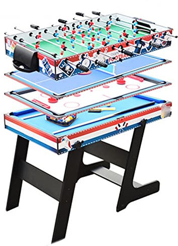 HUIBBGO Table America Tischfußball Snooker Billard Eishockey Tischtennis Schach Fußball Tischfußball Tisch Erwachsene Kinder Geschenk Bar Party PK Spiel