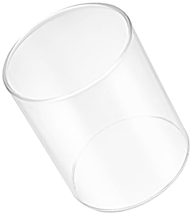 CHICAMPERA Tazón de Vidrio Cilíndrico para Conservar Alimentos y Frutas, Estable y Creativo, Adecuado para Cocinas Familiares y Restaurantes