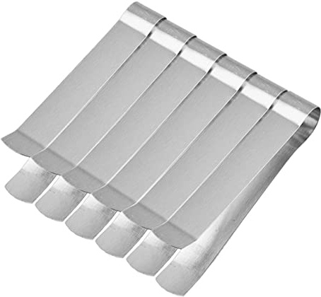 BESTYASH 6stücke Teiliges Edelstahl Kerzen Docht Löscher Und Trimmer Ergonomisch Geformte Dochtschere Für Duft- Aromatherapie Teelichtkerzen Raucharme Bedienung Langlebig Und Einfach Zu Rei