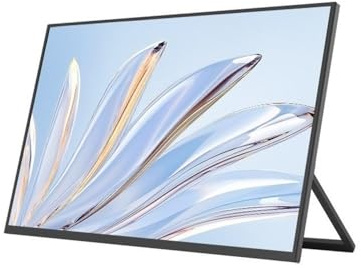Hhaoran-9868 Monitor for Laptop 23.8 Inch Large Screen HD 1920 * 1080P Extended Sub-screen Portable Monitor Travel Monitor