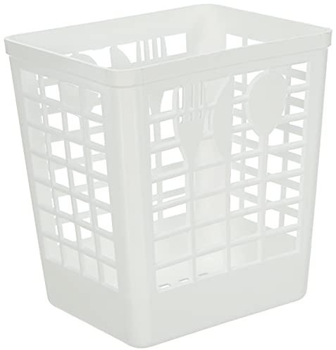 Kimmel Abtropfbehälter/Besteckkorb, Weiß
