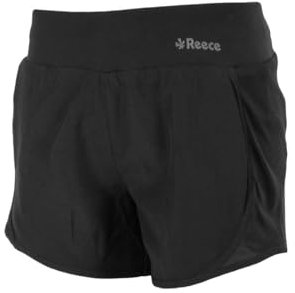 Reece Sportrock - Grafton Short Ladies - Sportrock für Hockey und Tennis - Rock mit Hose Drunter - mit Taschen und Atmungsaktivem Material - Tennisrock - Schwarz - Größe 128