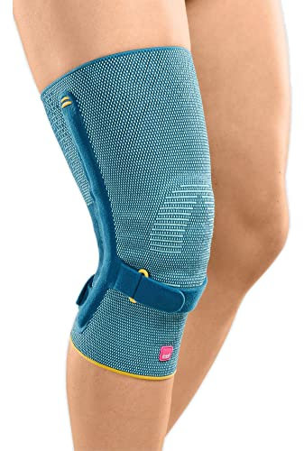 Genumedi® PSS Gelenk-Knieorthese - Entlastung der Patellasehnenansätze - 3D-Pelottensystem - Größe IV - Stütze zur Stabilisierung - Rutschfest