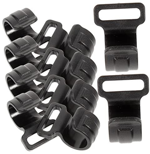 BELLIFFY 10st Haken Aus Kunststoff Bungee Seil Clips Zum Aufhängen Verbindungshaken Für Zeltstangen Haken Zum Aufhängen Hängend Campingzelt-Clips Baldachin Windfester Haken Zelte Plastik