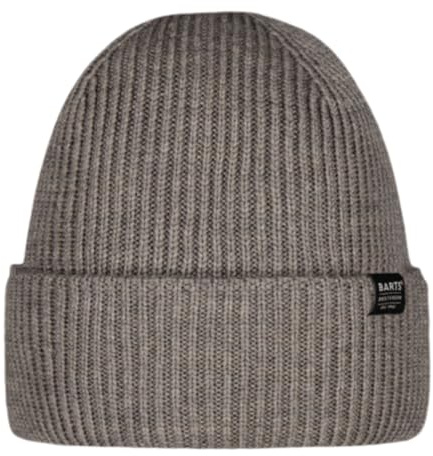 Barts Makalun Mütze Grau - Grösse - Herren - Bekleidung - - Wolle - Perfekt für Herbst und Winter