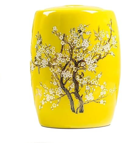 DAO-UPPSE Ceramic Rice Storage Container, Sealed Rice Bucket, Including Ceramic Rice Barrel With Lid, Storage Ceramic Bucket Household Rice Storage Box Ceramic Rice Dispenser(Capacity 15kg)