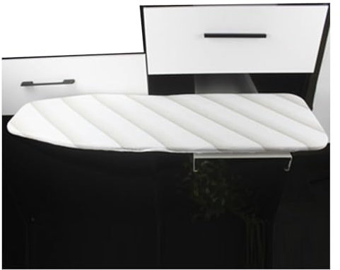 Tabla De Planchar Extraíble, Tabla De Planchar Giratoria Montada En La Pared, Tabla De Planchar Con Riel Deslizante De Amortiguación, Guardar En El Gabinete For Ahorrar Espacio, For Espacios Pequeños