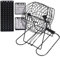 Bingo Set Deluxe Fun Bingo Game Set enthält 150 farbenfrohe Bingo-Chips, 18 Bingo-Karten, 75 Bingo-Bälle, handgesiedelte Bingo-Käfig- und Board-Bingo-Sets für Erwachsene große Gruppenparty-Bar, Bingo