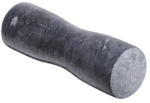 Alipis Mortero de Piedra Multifuncional para Cocina y para Moler Especias y Tabletas Herramienta de Triturado y Duradera