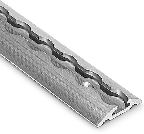 Safetytex Alu Zurrschiene Halbrund Airlineschiene 20mm Bohrungen Zurrleiste | Ladungssicherung für LKW Anhänger Wohnmobil, stabile Befestigungsschiene aus Aluminium mit Lochsystem