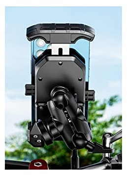 EMENAR GPS Ständer Halterung Für 4.0-7.0 Mobiltelefone Verbesserter 12-V-Motorrad-Telefonhalter 20-W-Typ-C-PD-Schnellladegerät 15-W-Halterung Für Kabelloses Ladegerät (Size : Wireless USB-C A)
