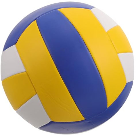 TOVINANNA Volleyball Größe 5 Pu Leder Weicher Hallen Trainingsball Für Aufnahmeprüfungen Indoor Sport Und Wettkampf