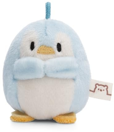 Kuscheltier Pinguin Waddle 5cm blau - Stofftier aus weichem Plüsch, niedliches Plüschtier zum Kuscheln und Spielen, für Kinder & Erwachsene - tolle Geschenkidee