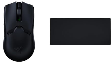 Razer Viper V2 Pro - Souris Gaming Esports sans Fil Ultra Légère de 58g (Capteur Optique 30K DPI) & Gigantus V2 3XL - Tapis de Souris Gaming Souple pour la rapidité et Le contrôle