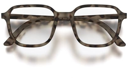 LONDON MOLE® Hollywood dünne leichte Lesebrille | Schlanke quadratische fassung | Zeitgemäßer minimalistischer stil | Damen und herren