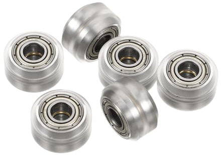 HAWILLOSCH 6stücke Pom Riemenscheiben Mit Lagern Hochwertige Passive Und Fräsen Transparent Langlebig Und Präzise Beweglich