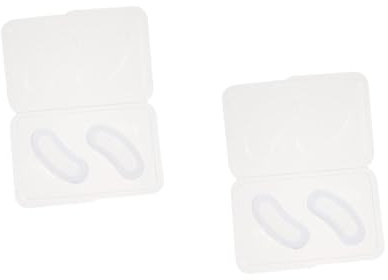 SHERCHPRY 2 Paare Augenklappe Augenmasken Augenpflegemasken Feuchtigkeitsspuren von Augenflächen Feuchtigkeitsmasken für die Augen Augenringe Masken Hyaluronsäure Weiß