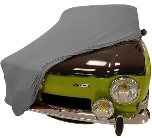 Star Cover Indoor Autoabdeckung kompatibel mit Simca 1000 Rallye SUPER Soft Stretch